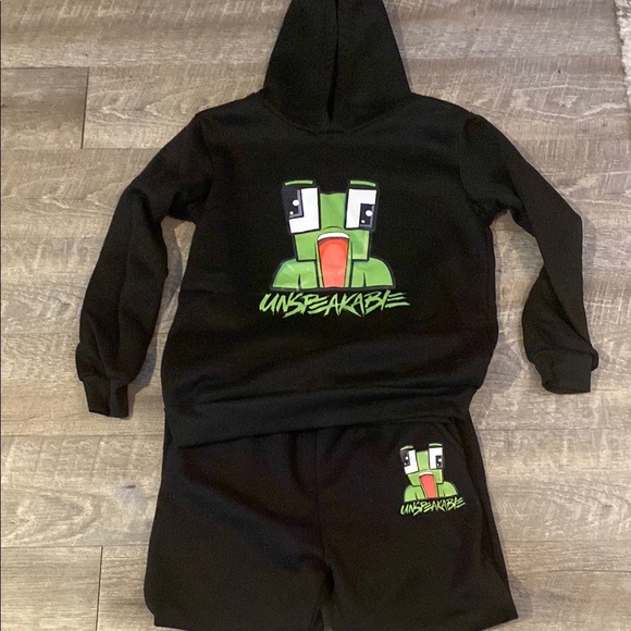 Unspeakable Merch Sweatshirt and sweatpants set Kids - Picture 6 of 7